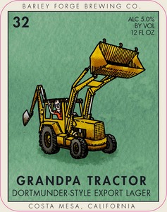 Grandpa Tractor Dortmunder-style Export Lager June 2014