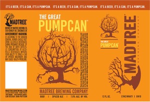 Madtree Brewing Company The Great Pumpcan June 2014