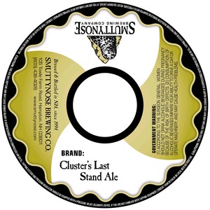 Smuttynose Brewing Co. Clusters Last Stand June 2014