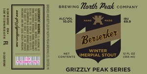 North Peak Brewing Company Berserker June 2014