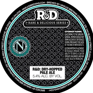 Ninkasi Brewing Company R&d Dry-hopped Pale Ale June 2014