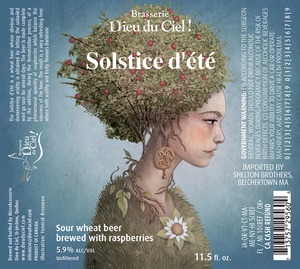 Brasserie Dieu Du Ciel Solstice D'ete June 2014