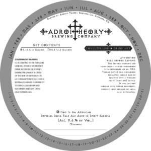 Adroit Theory Brewing Company God Is An American