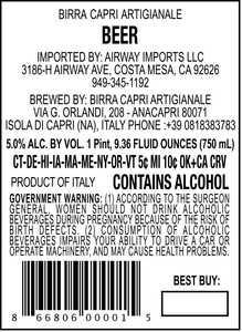 Birra Capri Artigianale 