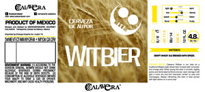 Calavera Witbier June 2014