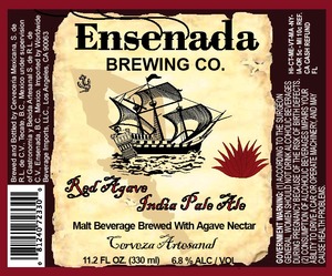 Ensenada Brewing Co. Red Agave India Pale Ale June 2014