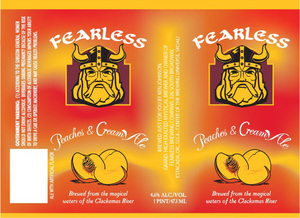 Fearless Brewing Company Peaches And Cream Ale