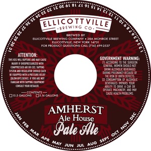 Ellicottville Brewing Company Amherst Ale House Pale Ale