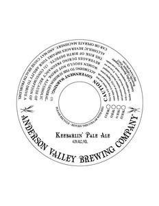 Anderson Valley Brewing Company Keebarlin'