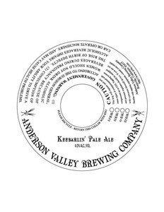 Anderson Valley Brewing Company Keebarlin' June 2014