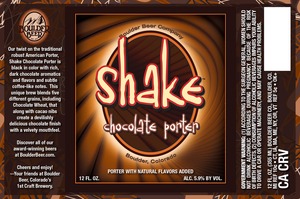 Shake Chocolate Porter June 2014