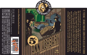 Black Market Brewing Co 5th Anniversary Kentucky Style Common June 2014