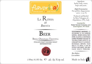 Flavourita La Rossa Del Brenta July 2014
