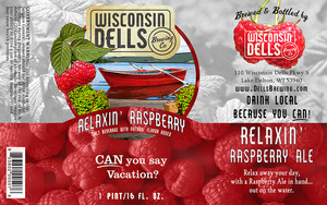Wisconsin Dells Brewing Co. Relaxin' Raspberry