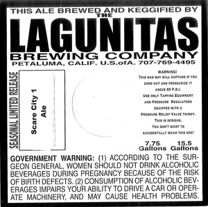 The Lagunitas Brewing Company Scare City 1