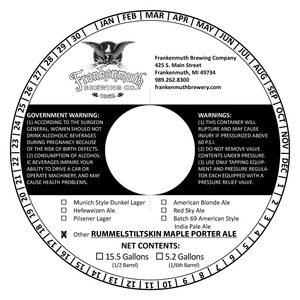 Frankenmuth Rummelstiltskin Maple