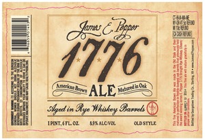 James E. Pepper 1776