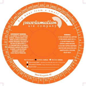 Proclamation Ale Company Phantom Power June 2014