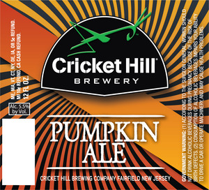 Cricket Hill Brewing Company Pumpkin Ale