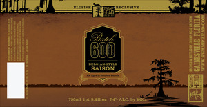 Swamp Head Brewery Batch 600