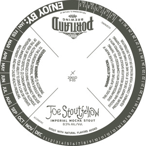 Portland Brewing Joe Stoutfellow
