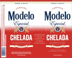 Modelo Especial Chelada