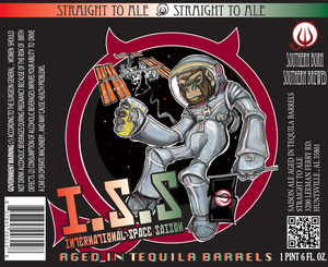 International Space Saison Aged In Tequila Barrels