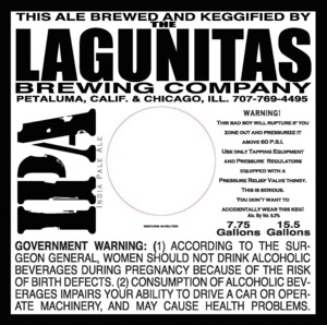 The Lagunitas Brewing Company IPA June 2014