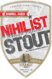 Sly Fox Barrel Aged Nihilist Stout