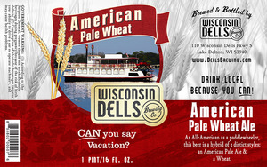 Wisconsin Dells Brewing Co. American Pale Wheat Ale