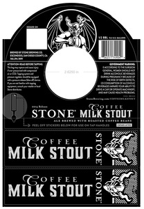 Stone Brewing Co Stone Coffee Milk Stout June 2014