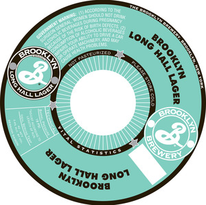 Brooklyn Long Hall Lager