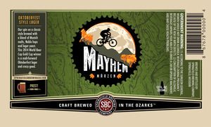 Springfield Brewing Company Mayhem Marzen June 2014