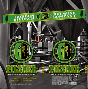 Gordon Biersch Brewing Company Pilsner June 2014