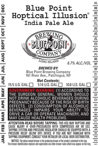 Blue Point Hoptical Illusion