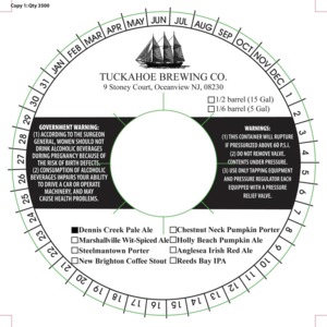 Tuckahoe Brewing Company Dennis Creek