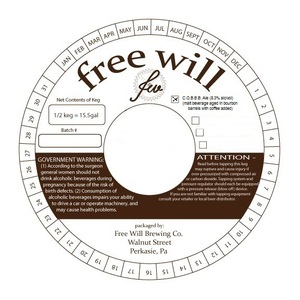 Free Will C.o.b.b.b. Ale