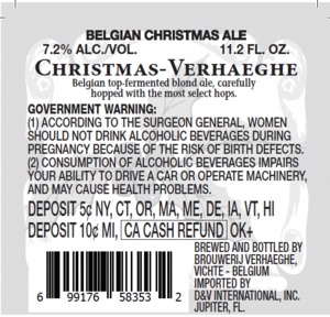 Christmas Verhaeghe 