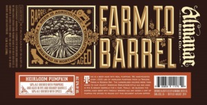 Almanac Beer Co. Heirloom Pumpkin June 2014