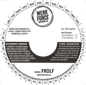 Werk Force Brewing Co. 