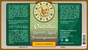 Vanilla Barrel Aged Framinghammer 