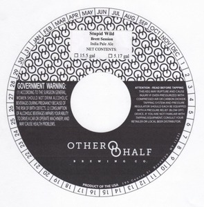 Other Half Brewing Co. Stupid Wild July 2014