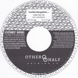 Other Half Brewing Co. Southernhopalistic...