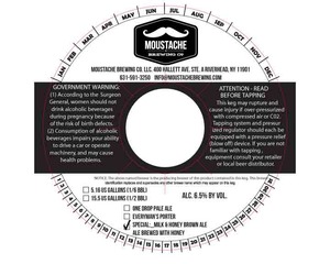 Moustache Brewing Co. Milk & Honey Brown Ale July 2014