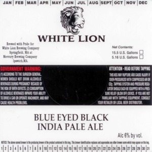 White Lion Blue Eyed Black