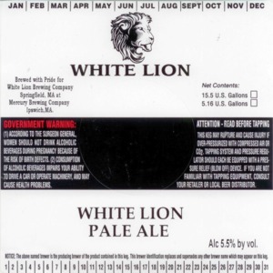 White Lion Pale July 2014