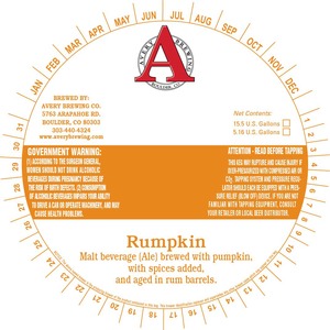 Avery Brewing Company Rumpkin