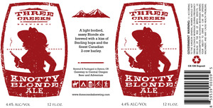 Three Creeks Brewing Company Knotty Blonde July 2014