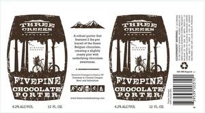 Three Creeks Brewing Company Fivepine Chocolate Porter