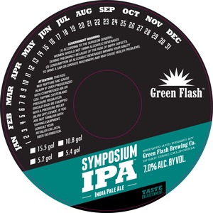 Green Flash Brewing Company Symposium IPA